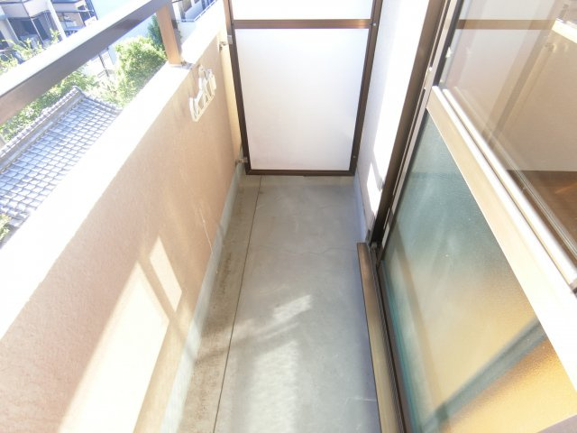 アヴニールふじわらのバルコニー