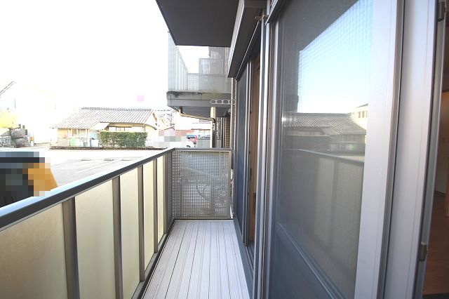 ソレジオ前里のバルコニー|バルコニー付きです