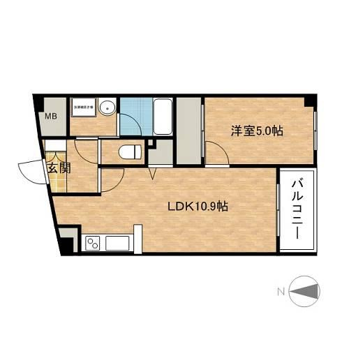 【間取り】 | コーシン四ツ橋
