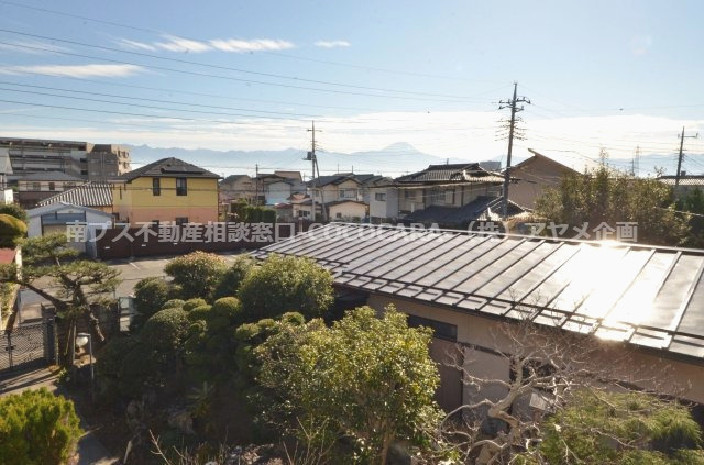 手数料４０％ＯＦＦ　甲府市上石田　中古住宅　2750万円 の展望|天気のいい日には富士山が見えます！！
