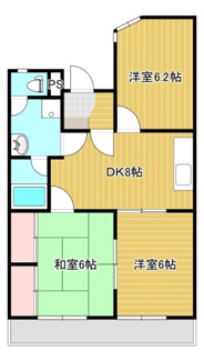 【間取り】 | ハイムリバーサイドⅠ