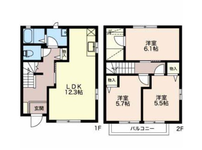 【間取り】 | フレグランス綾の樹