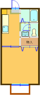 【間取り】 | コーポ泉