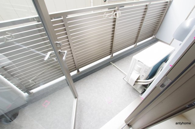 ディームス新大阪　仲介手数料無料のバルコニー