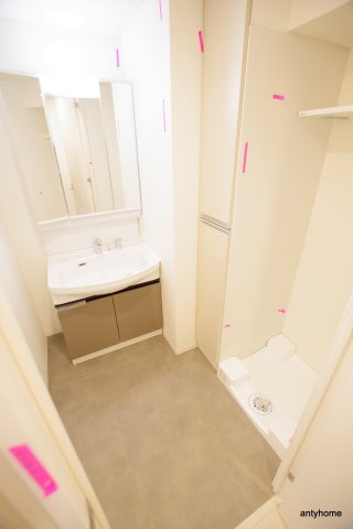 ディームス新大阪　仲介手数料無料の洗面所