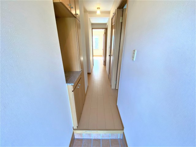 オレンジハウスBの玄関