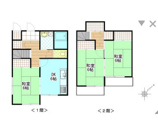 【間取り】 | 中島ハイツ13