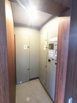 【その他共用部分】 | グランテム本牧 | 不在時にもお荷物が受け取れる宅配ボックスです。