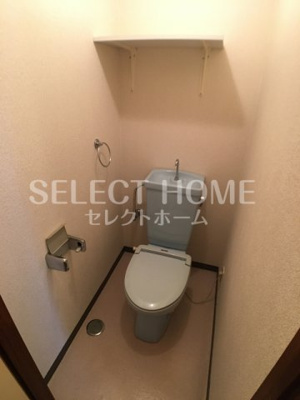 【トイレ】 | 成瀬ハイツⅡ | 同型タイプ清潔感のあるトイレです
