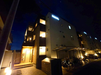 【外観パース】 | 夜も雰囲気があります