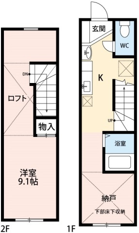 【間取り】 | ＣＡＲＯ　ＧＥＮＴＥ