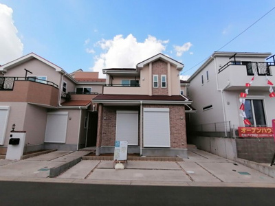 【外観】 | 海老名市杉久保南4丁目　23号棟　未入居戸建て　全48低の街並み【仲介手数料無料】 | 海老名市を中心に地域密着で営業♪不動産のことなら「Select at home大樹不動産」へ
