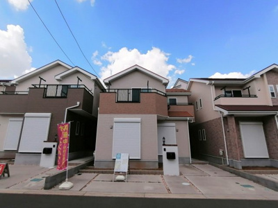【外観】 | 海老名市杉久保南4丁目　22号棟　未入居戸建て　全48低の街並み【仲介手数料無料】 | 海老名市を中心に地域密着で営業♪不動産のことなら「Select at home大樹不動産」へ