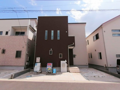 【外観】 | 海老名市杉久保南4丁目　13号棟　未入居戸建て　全48低の街並み【仲介手数料無料】 | 海老名市を中心に地域密着で営業♪不動産のことなら「Select at home大樹不動産」へ