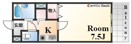 カサ御影の間取り