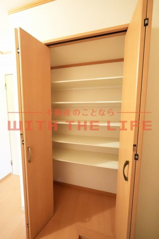 ミルキークォーツ【キャッシュバック対象物件】の収納|収納があります