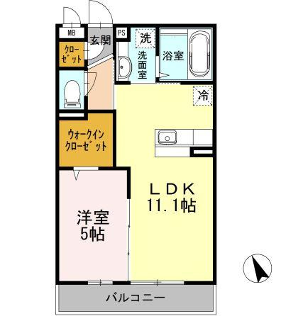 グランドソレイユの間取り|インターネット無料♪