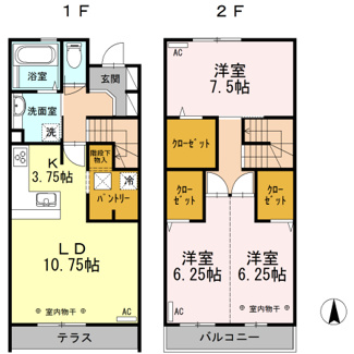 【間取り】 | 楓