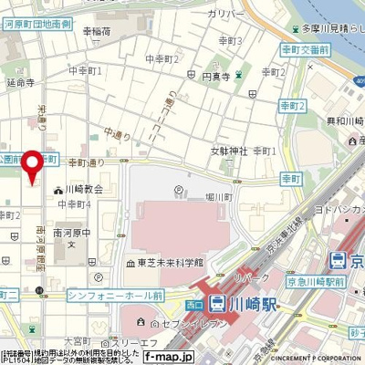 【地図】 | ビクセル川崎