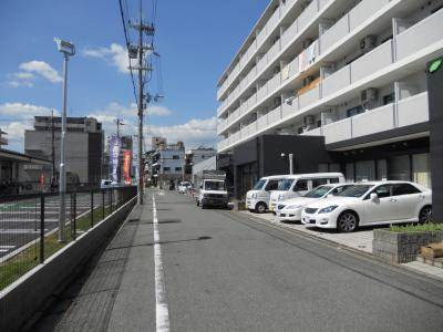 レジデンスオークラの地図|前面道路