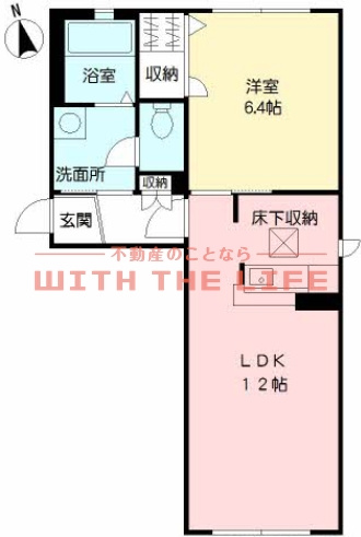 ルーンルディーⅠ【キャッシュバック対象物件】の間取り