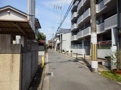 プラネシア星の子御所西の周辺|前面道路