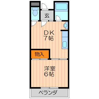 【間取り】 | 藤村ハイツⅡ