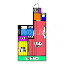 【間取り】 | Ｇｒａｎｄｅｕｒ　Ｈａｋａｔａの間取り