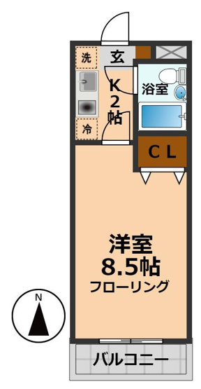 【間取り】 | カオパレスNo.20