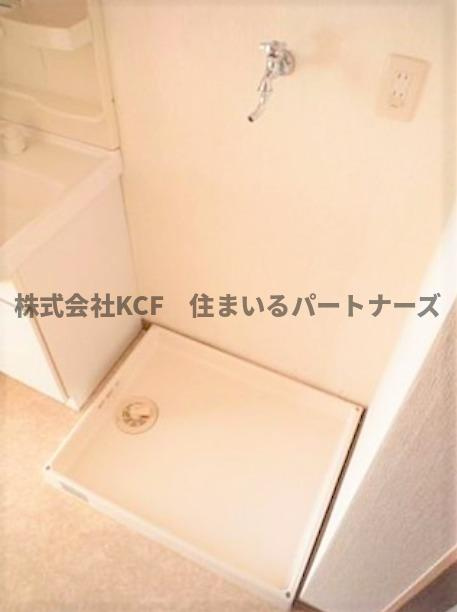 アメニティハイツ杏栄館の洗面所|忙しい朝には欠かせない洗面所です