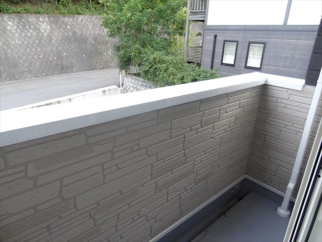 バービー・カール　A棟のバルコニー