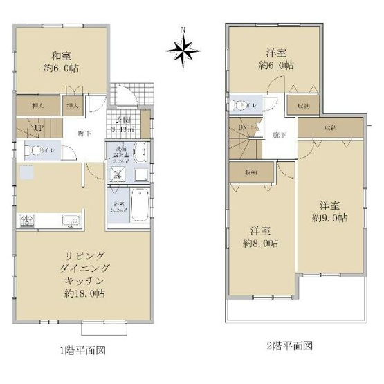 【間取り】 | 藤沢市湘南台６丁目　中古戸建