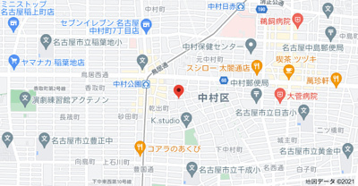 【地図】 | ハーモニーテラス中村中町Ⅱ