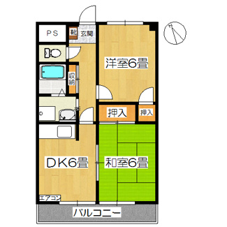 【外観】 | 反転タイプのお部屋もございます。