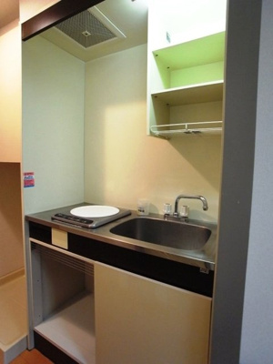 【キッチン】 | サンパレス南町 | 1口IHコンロ