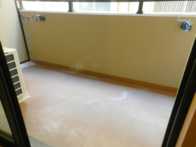 ハウスセゾン両替町のバルコニー