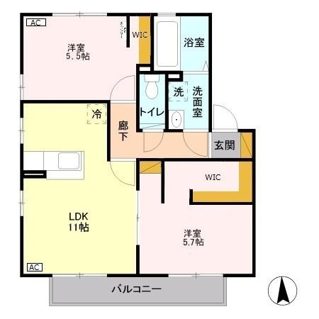 【間取り】 | リビングタウン佐久平A