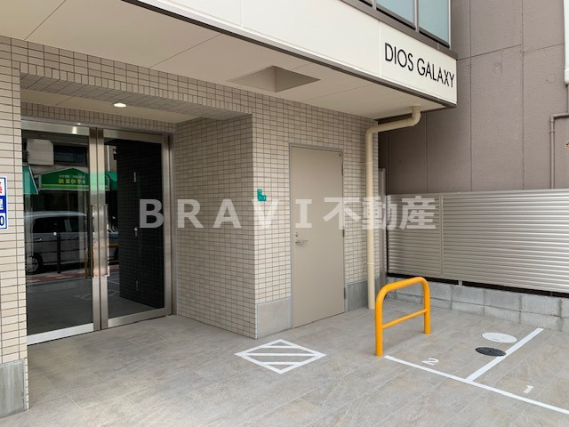 DIOS　GALAXY（ディオスギャラクシィ）　BRAVI不動産のエントランス|【ディオスギャラクシィ】ゆとりのあるエントランスです