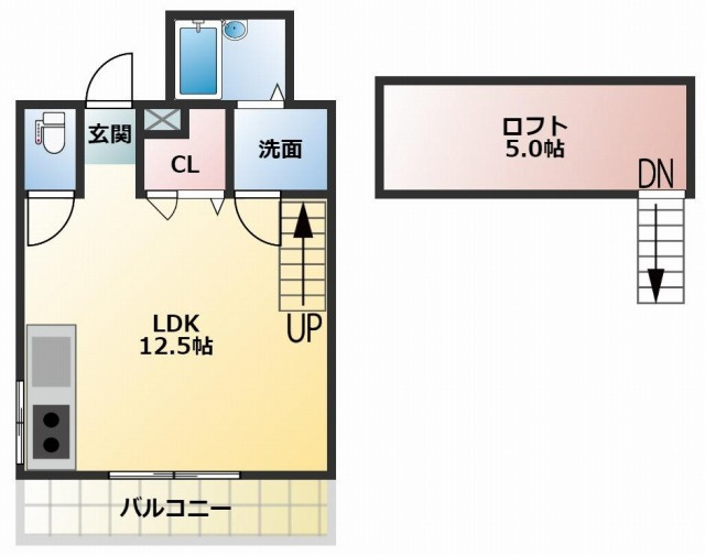 ソワール比島の間取り
