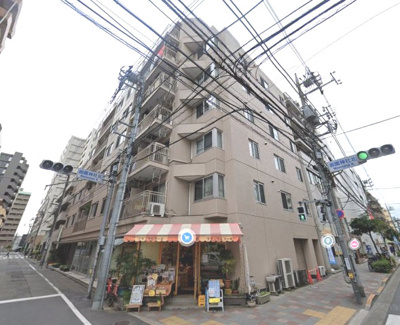 【外観】 | 蒲田ビューハイツ | 池上線「蓮沼」駅徒歩2分！駅近ならではの便利な住環境も魅力的です。
3.5帖の洋室はワークスペースとしても◎4階南向きにつき陽当たり良好です♪