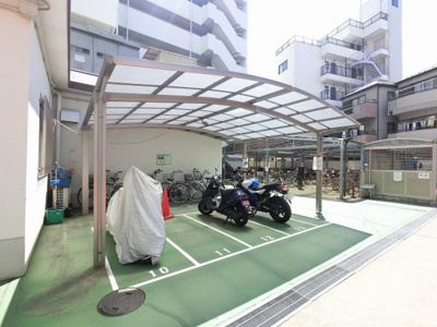 【その他共用部分】 | 蒲田フラワーマンションA棟 | バイク置場