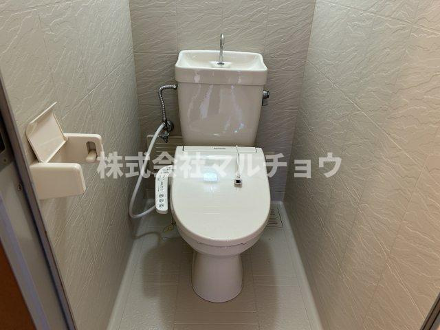 ハイツミゾグチのトイレ|コンパクトで使いやすいトイレです