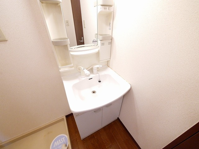 ドミール佐保台の洗面所