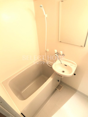 【浴室】 | アビテナポール | 落ち着いた空間のお風呂です