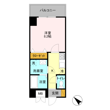 ベルフルールの間取り