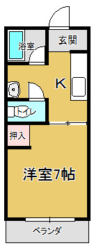 コーポアルテミスの間取り
