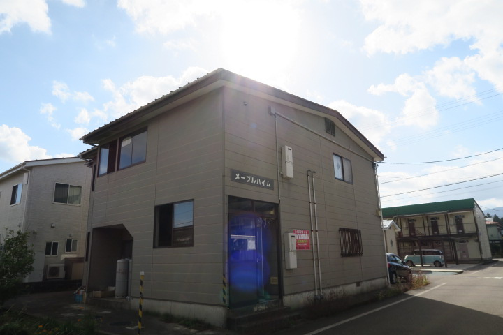 メープルハイムの外観|北側の外観です