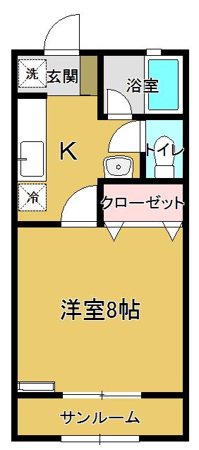 メープルハイムの間取り