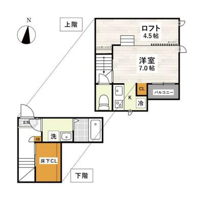 CB琴平アインスの間取り