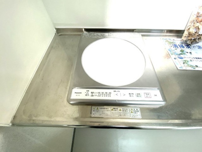 【キッチン】 | ベガプラザビル | 1口IHクッキングヒーター付きのキッチンです！